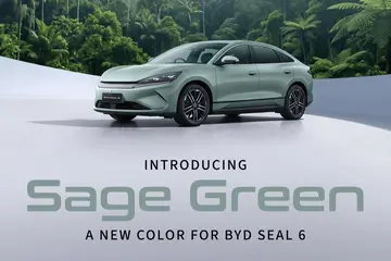 新增 Sage Green 绿色,BYD Seal 6 颜值再升级!售价 RM100k 起,WLTP 续航 410km