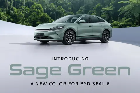 新增 Sage Green 绿色,BYD Seal 6 颜值再升级!售价 RM100k 起,WLTP 续航 410km