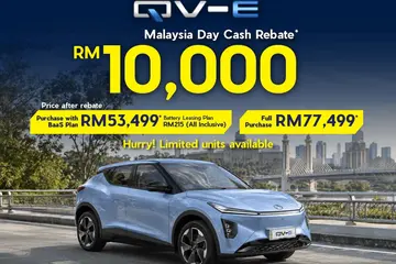 Sempena Malaysia Day promosi ditambah! Perodua QV-E tawar diskaun tambahan RM 10,000, harga pembelian terus hanya RM 77,499