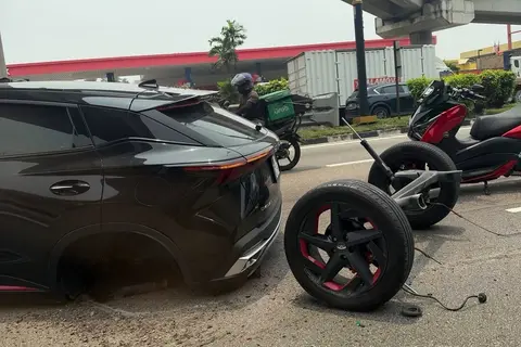 JPJ gantung kelulusan VTA Chery Omoda 5 akibat kejadian gandar belakang tercabut di Johor Bahru