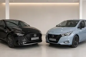 C级底盘的从容与B级顶配的精算:Mazda 3 与 Nissan Almera跨级对比