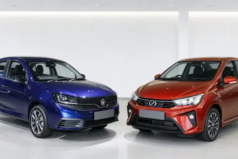 Proton Saga Standard dan Perodua Bezza 1.3 X, Perbezaan Harga RM4,990, Satu Dikira Semasa Beli, Satu Lagi Dikira Semasa Jual